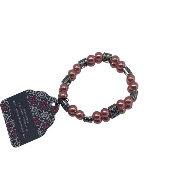 Paparazzi Jewelry Time After Timeless Stretch Bracelet Orange Beads For Women - Picture 5 of 6